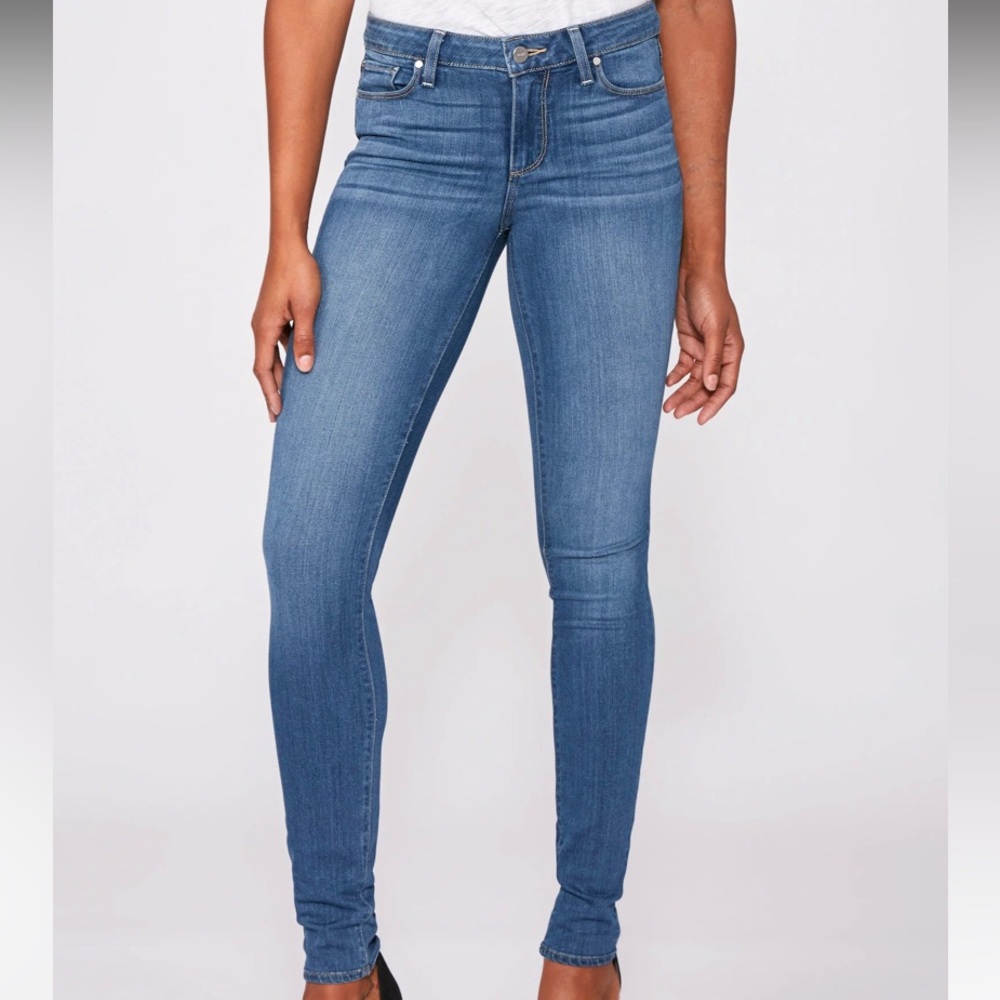 Paige Women’s Skinny Blue Jeans